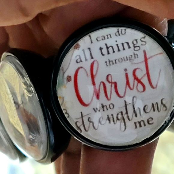 The Lord's Prayer stretch charmed bracelet - Picture 1 of 5